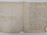 a close up of a piece of paper with writing on it