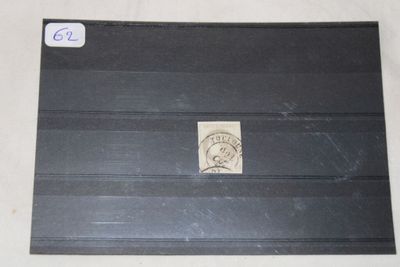 France- Timbre n° 41B - 4c gris Rép.