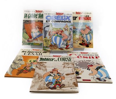 Astérix Lot 6 vols. Dargaud Les lauriers de César EO