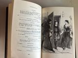 an open book with a picture of a man and a woman on it