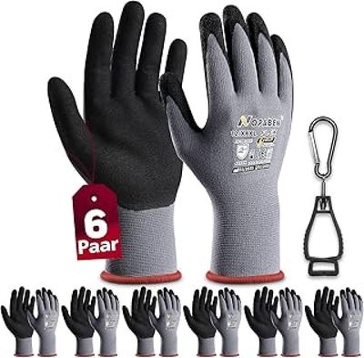 a set of six pairs of gloves and a carabine with 6 pairs of gloves
