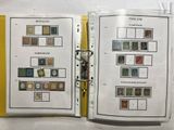 a book with a bunch of different stamps on it
