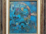 an image of a painting of a group of people on a boat