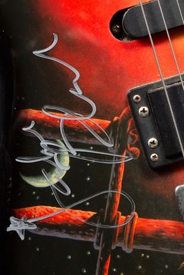 TENACIOUS D Jack Black, Dave Grohl - Autographes sur guitare…
