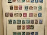 a book with a lot of stamps on it