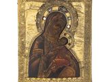 une icône représentant la Vierge Marie et l'Enfant Jésus