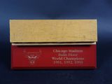 chicago stadium bulls hockey world champions 1991 - 1992 commemorative box