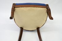 Fauteuil de bureau en acajou à dossier gondole, accotoirs en… (photo 6)