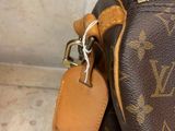 louis vuitton monogram canvas and leather shoulder bag