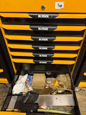 Servante d'outillage IRON SIDE 7 tiroirs avec outillage - Photo 1