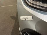 a sticker on the front of a car that says volvo