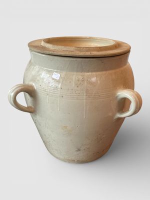 GRAND SALOIR en grès à quatre oreilles 35L - Photo 1