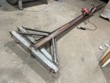 a picture of a piece of metal that has been placed on the floor