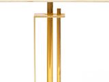 an image of a table lamp with a white shade on it