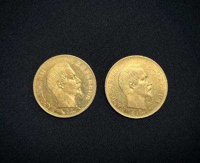 deux souverains d'or, l'un à l'effigie d'un homme et l'autre à celle d'une femme