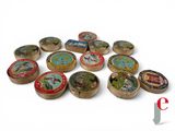 a lot of tins of different types of food