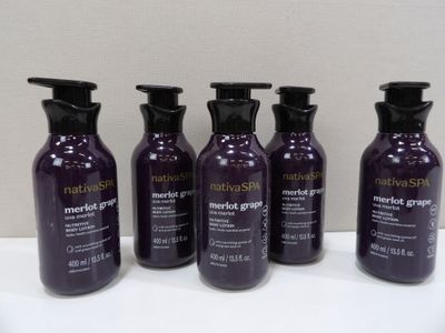 NATIVA SPA - Lot de x5 Lait corporel nutritif de 400ML, Enri…