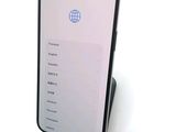 an image of a cell phone with a display on the screen