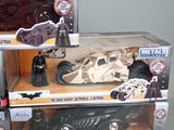 a display of batman toys on display in a store