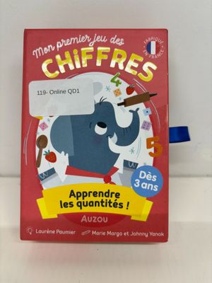 JEU AUZOU MON PREMIER JEU DES CHIFFRES - TVA Récupérable - E…