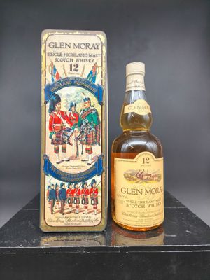 1 Bt WHISKY GLEN MOREY 12 ANS(coffret d'origine) Single Malt