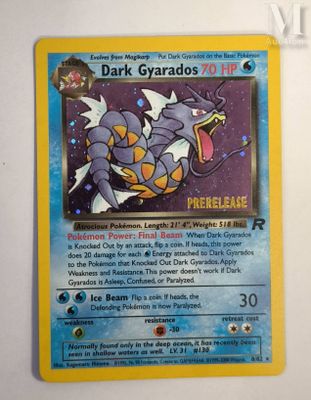 a picture of a pokemon card with a picture of a dragon on it