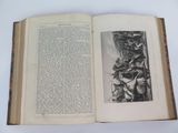 an open book with a picture of a soldier on it