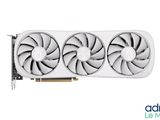 a close up of a video card with two fans on it
