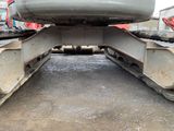 a close up view of the back end of a large truck