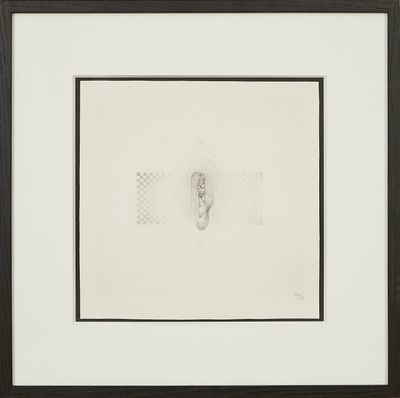 Fred Deux (1924-2015) Sans titre 1984 Mine de plomb sur papi…