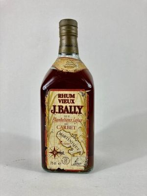an image of a bottle of rum that is sitting on a table