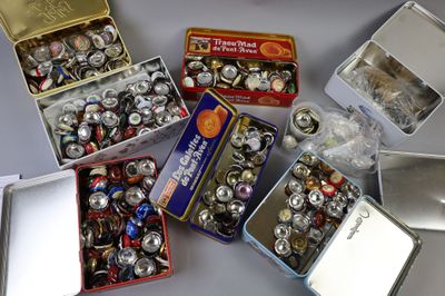 LOT DE CAPSULES DE CHAMPAGNE - PLAQUES DE MUSELET - Photo 1