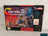 the box for the nintendo game contra ii the alien war