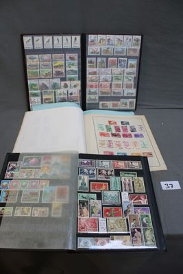 Nxx/x/Ob. - Une collection de timbres neufs et oblitérés du …