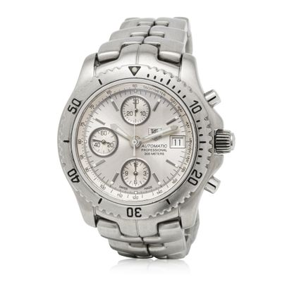 a close up of a watch on a white background