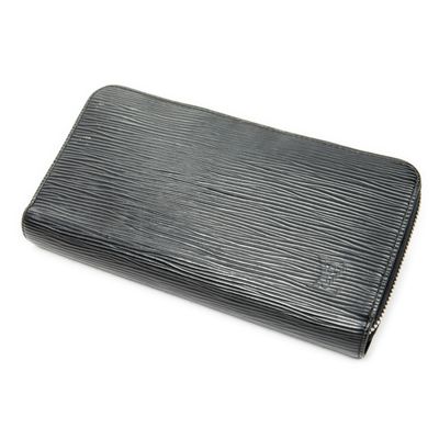 louis vuitton zip wallet in black