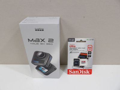CAMERA GoPro MAX 2 - NEUF boîte scellée + Carte microsdx 64 GB Sandisk - Photo 1