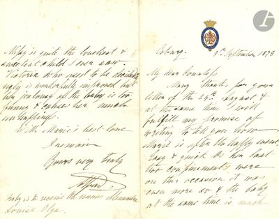 Alfred Ier de SAXE-COBOURG et GOTHA (1844-1900) duc d’Edimbo…
