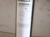 a picture of a water filter attached to a garage door