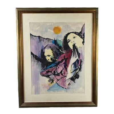 an image of a painting of a man and a woman