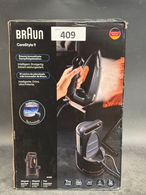 the box of the braun canistere is open and ready to be used
