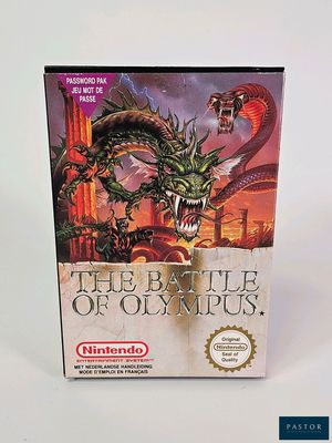 La bataille d'Olympe - Jeu Nintendo Game Boy Advance