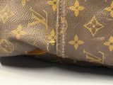 Sac à bandoulière Louis Vuitton en toile Monogram avec finitions dorées