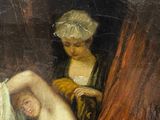 an image of a painting of a woman and a man in a bed