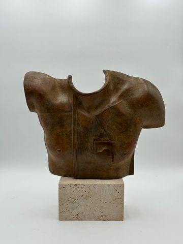 Igor MITORAJ [polonais] (1944-2014) Hélios, 1988 Épreuve en bronz