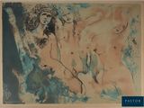 an image of a painting of a group of nudes on a wall