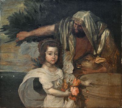 an image of a painting of a woman and a man