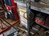 an image of a workbench in a garage with tools on it