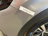 a close up of a car with a sticker on it