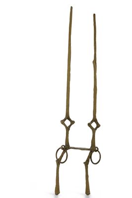 Félix AGOSTINI (1910-1980) : "Chimène" Applique en bronze (non patiné) - Photo 1